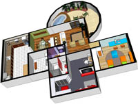 Google SketchUp - Casa 3D